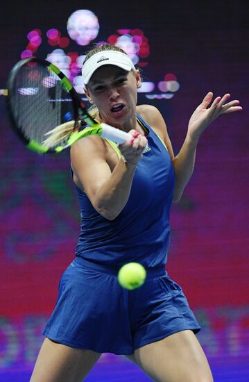 Tennis. St.Petersburg Ladies Trophy 2018. Day six