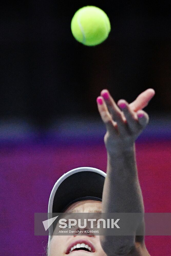 Tennis. St.Petersburg Ladies Trophy 2018. Day Six