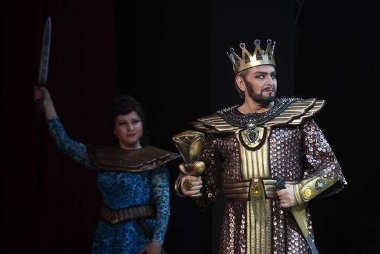 Opening of Shalyapin International Opera Festival in Kazan