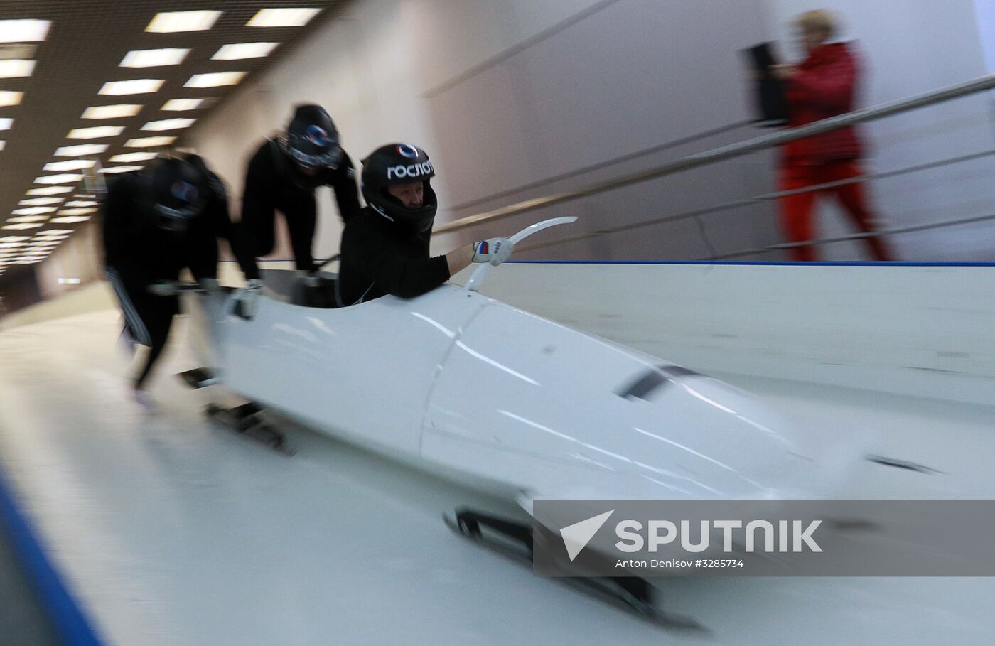 Russian bobsleigh and skeleton team's training for 2018 Olympics