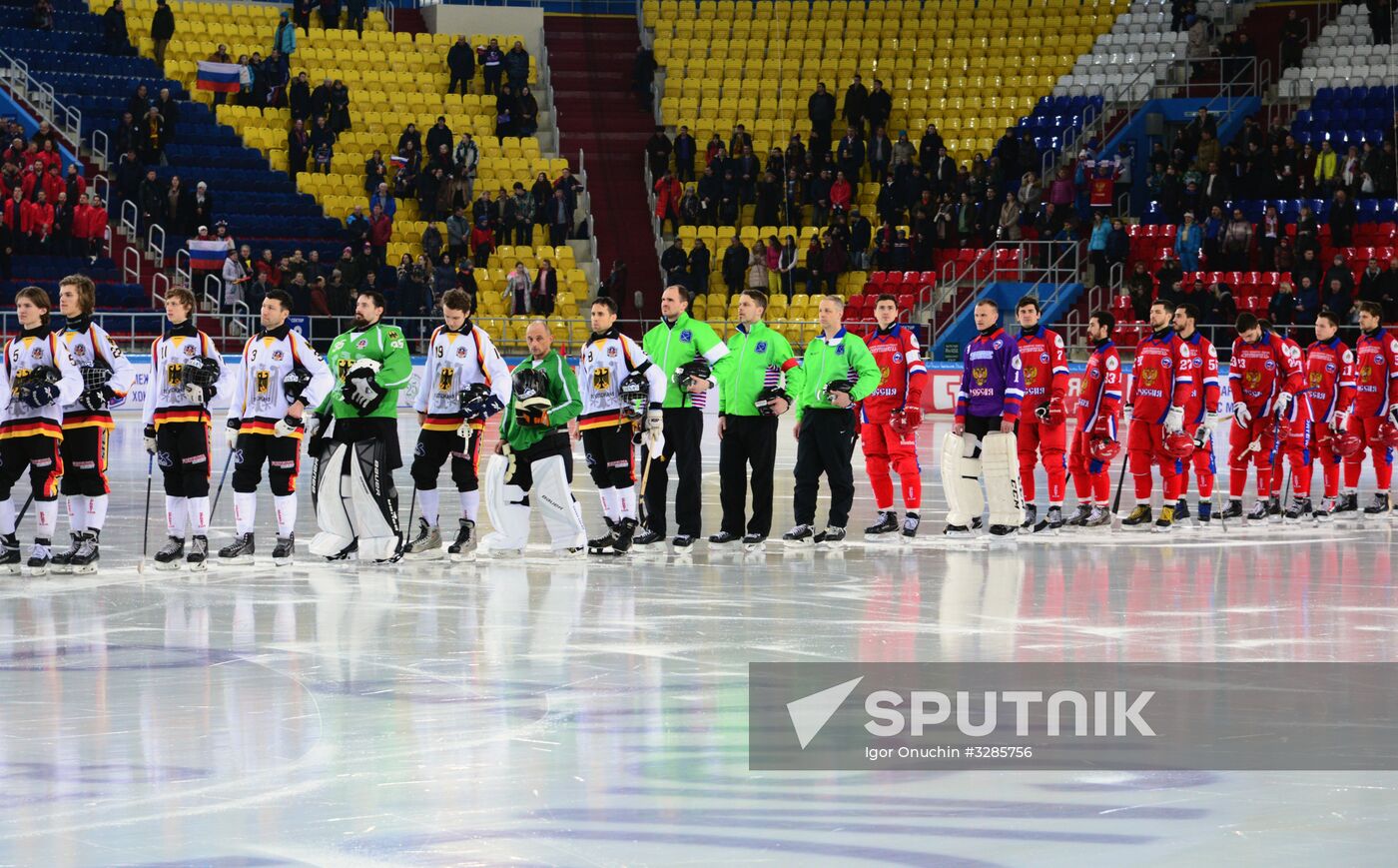 2018 Bandy World Championship. Russia vs. Germany