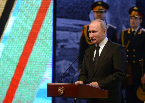 President Putin's working trip to Volgograd