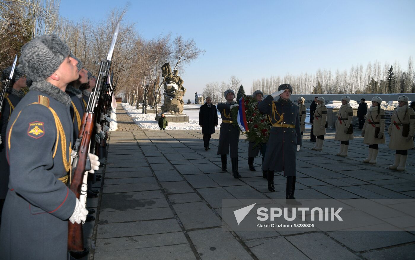 President Putin's working trip to Volgograd