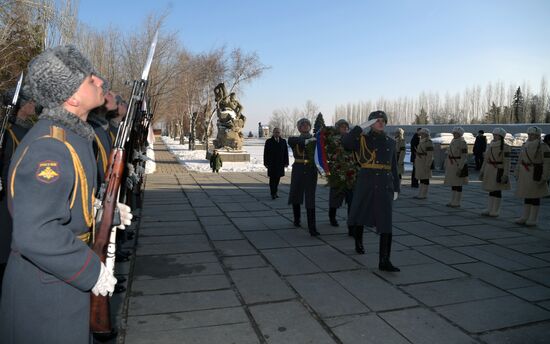 President Putin's working trip to Volgograd