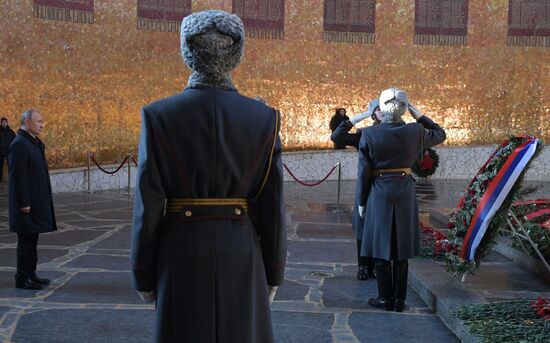 President Putin's working trip to Volgograd