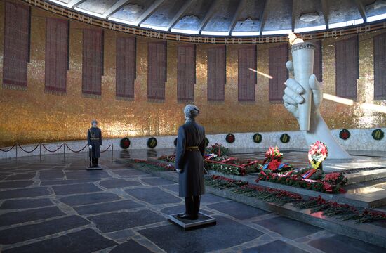 President Putin's working trip to Volgograd