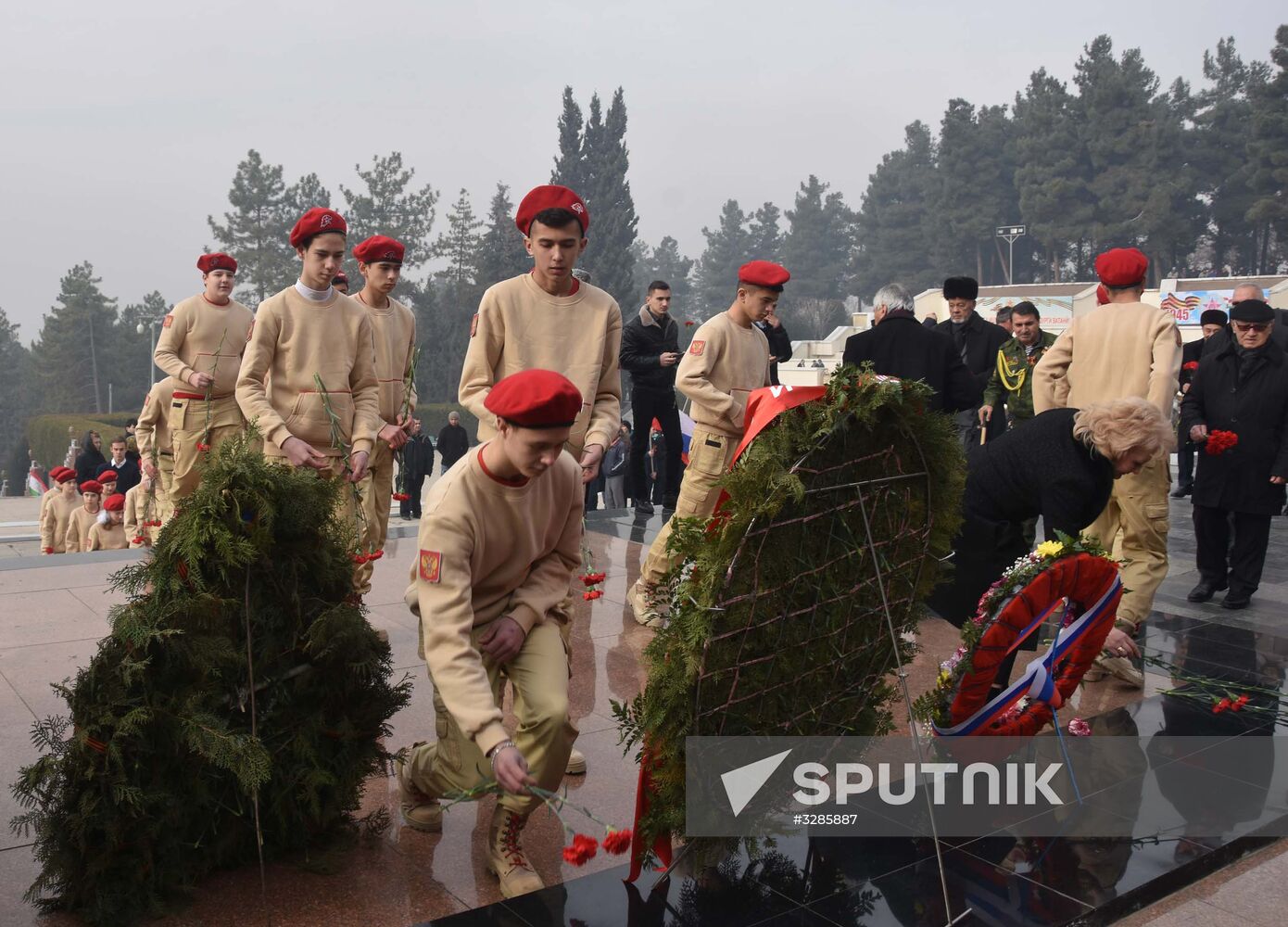 Ceremony to mark Battle of Stalingrad in Dushanbe