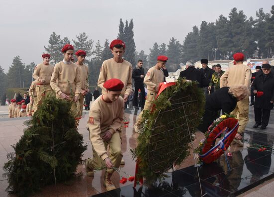 Ceremony to mark Battle of Stalingrad in Dushanbe