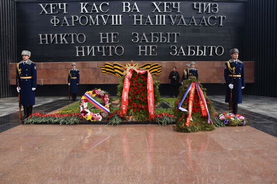 Ceremony to mark Battle of Stalingrad in Dushanbe