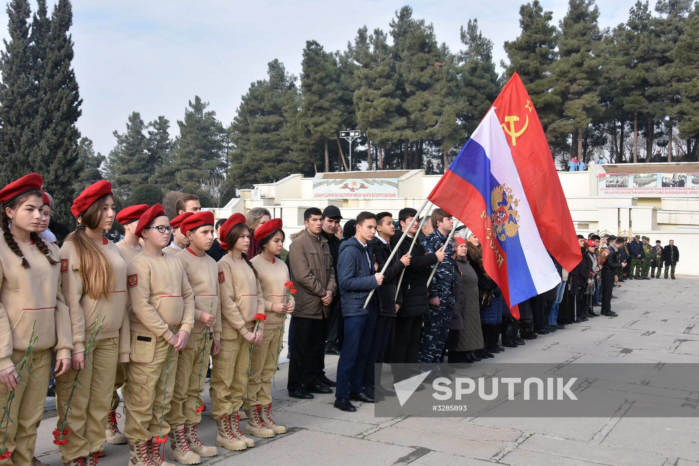 Ceremony to mark Battle of Stalingrad in Dushanbe