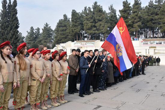 Ceremony to mark Battle of Stalingrad in Dushanbe