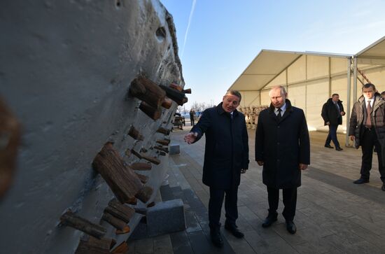 President Putin's working trip to Volgograd