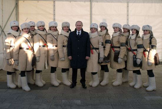 President Putin's working trip to Volgograd
