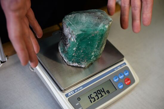 Enterprise for commercial production of emeralds in Sverdlovsk Region