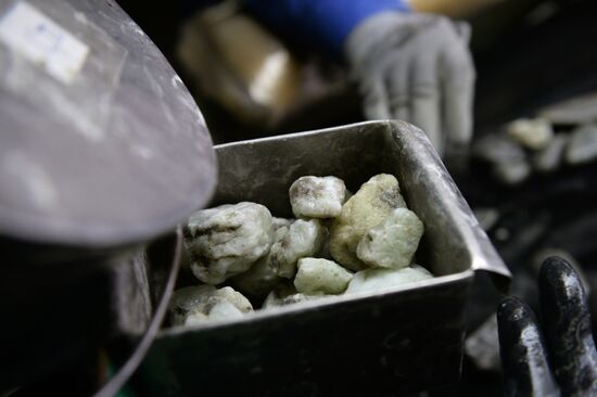 Enterprise for commercial production of emeralds in Sverdlovsk Region