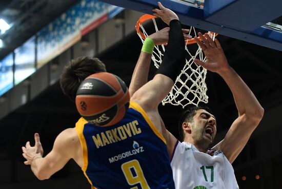 Basketball. Euroleague. Khimki vs. Unicaja