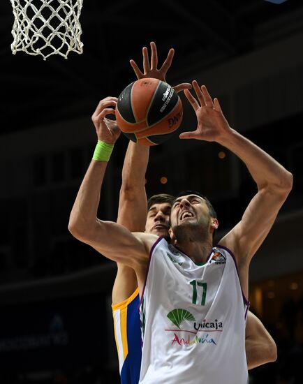 Basketball. Euroleague. Khimki vs. Unicaja