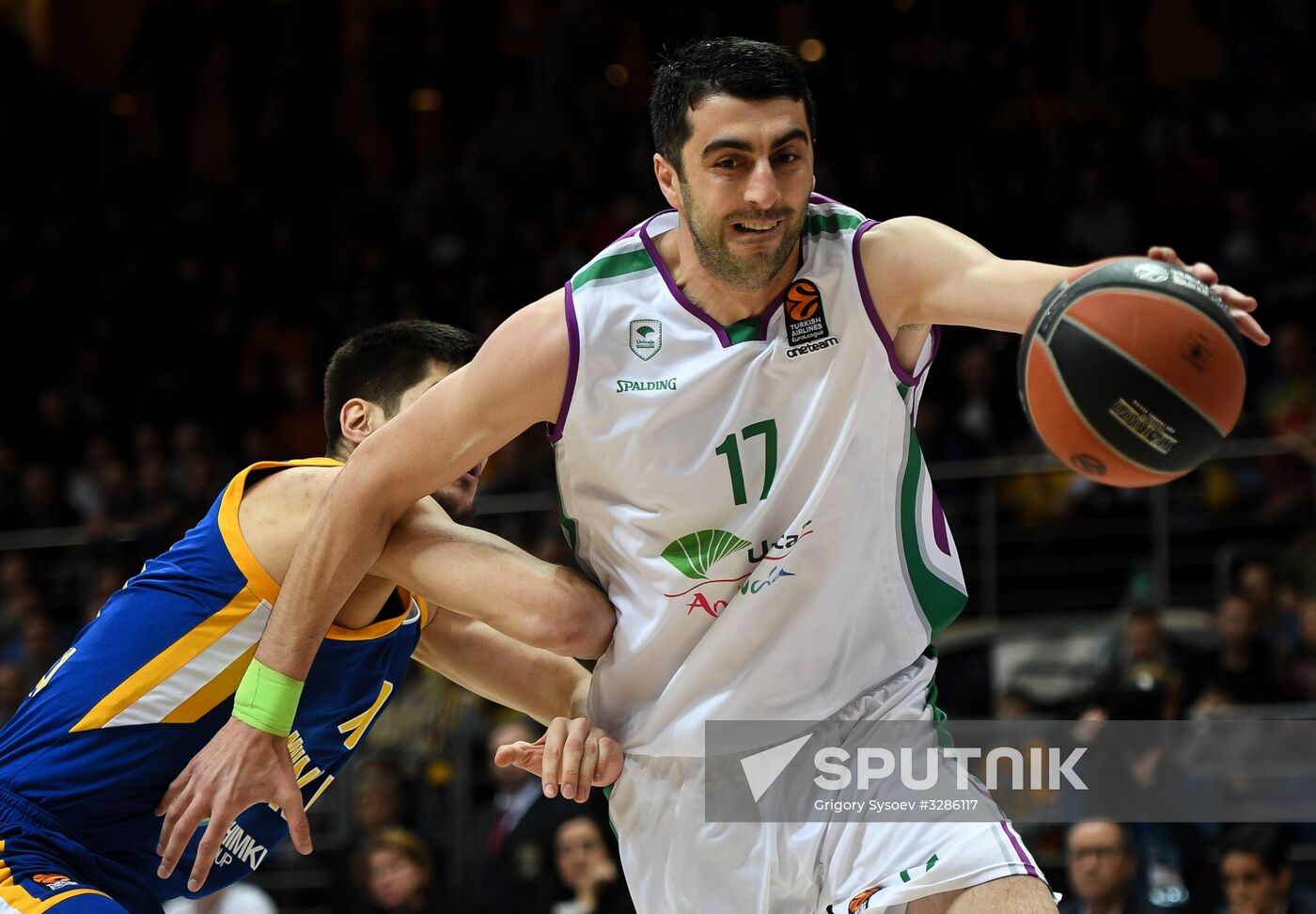 Basketball. Euroleague. Khimki vs. Unicaja