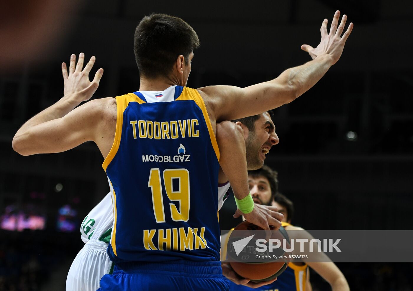 Basketball. Euroleague. Khimki vs. Unicaja