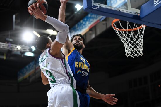 Basketball. Euroleague. Khimki vs. Unicaja