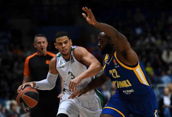 Basketball. Euroleague. Khimki vs. Unicaja