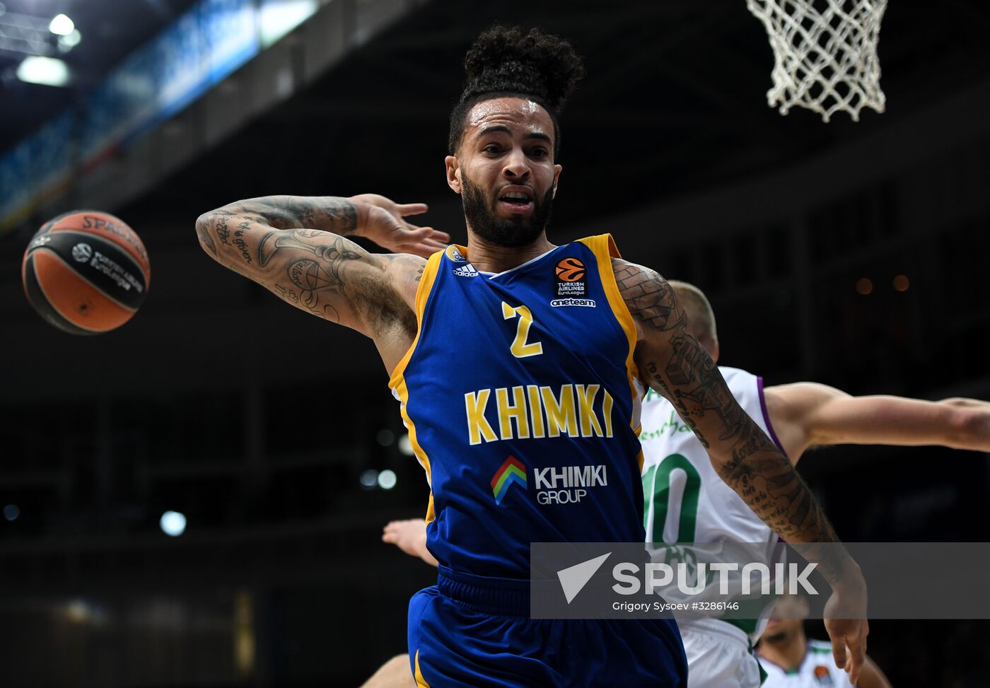 Basketball. Euroleague. Khimki vs. Unicaja