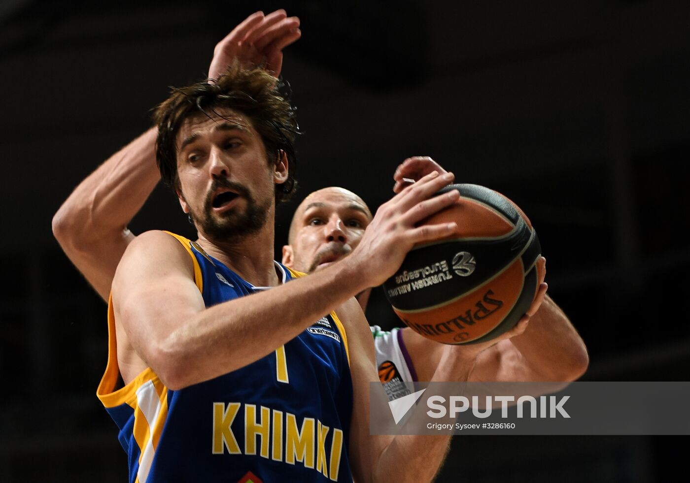 Basketball. Euroleague. Khimki vs. Unicaja