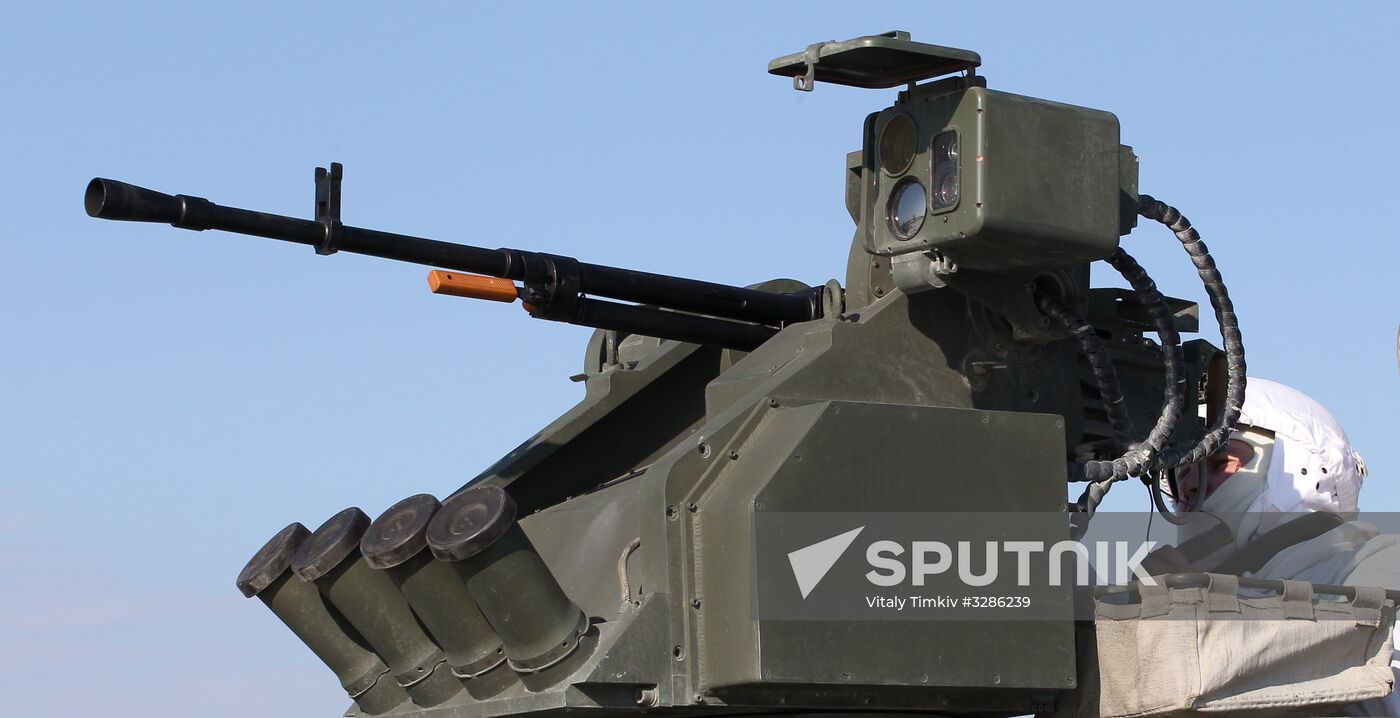 Snipers hold drill in Stavropol Territory