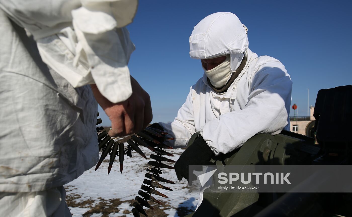 Snipers hold drill in Stavropol Territory