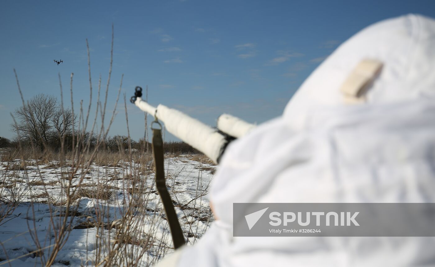Snipers hold drill in Stavropol Territory