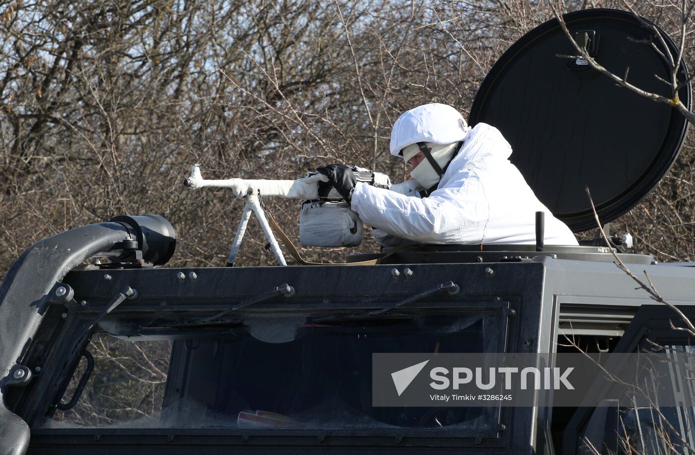 Snipers hold drill in Stavropol Territory