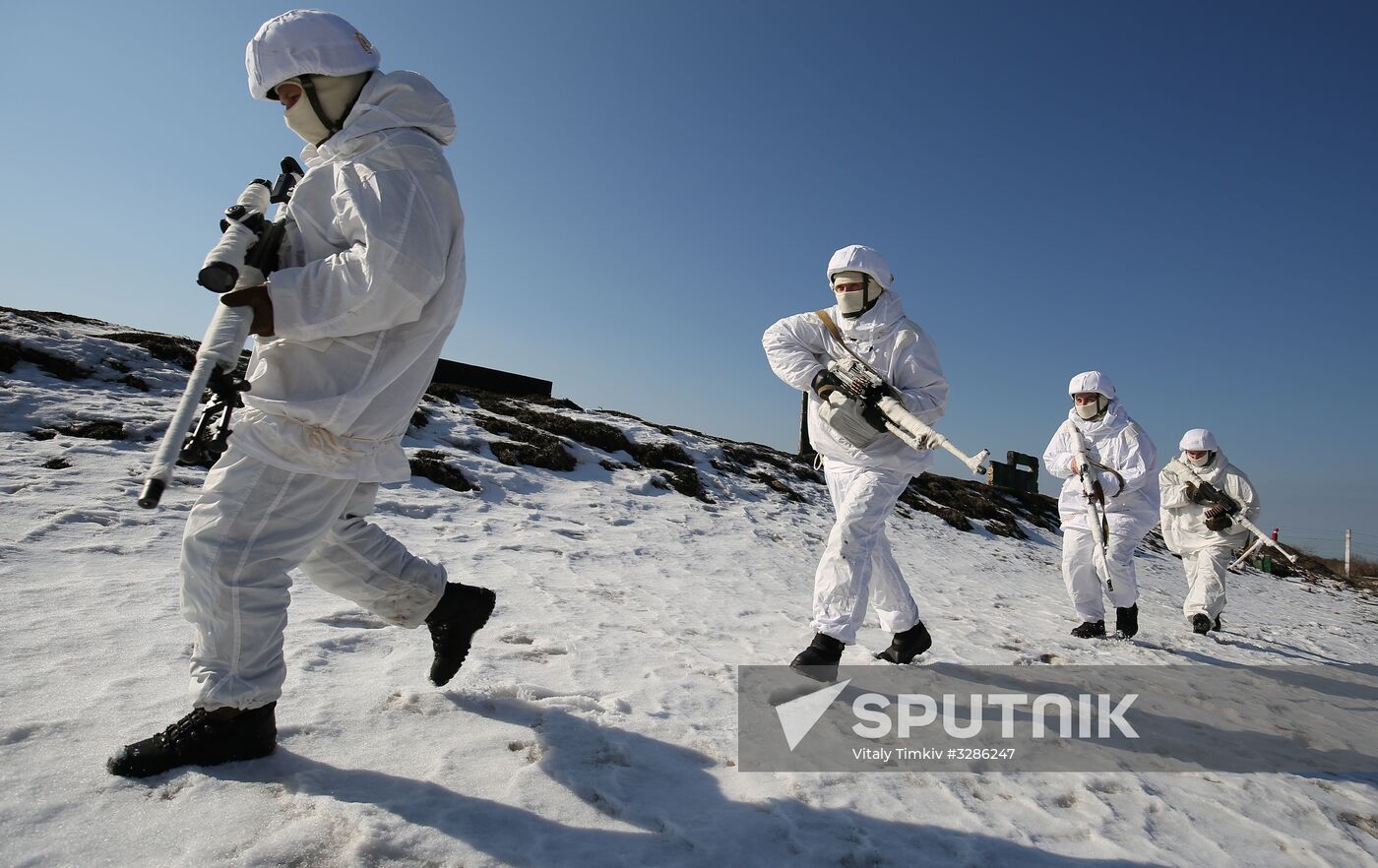 Snipers hold drill in Stavropol Territory
