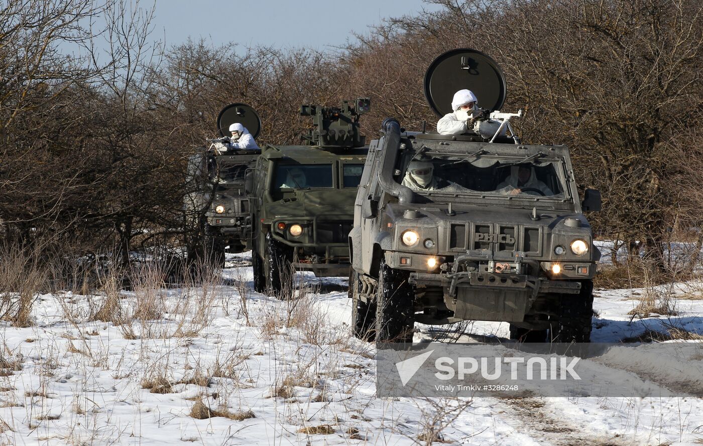 Snipers hold drill in Stavropol Territory