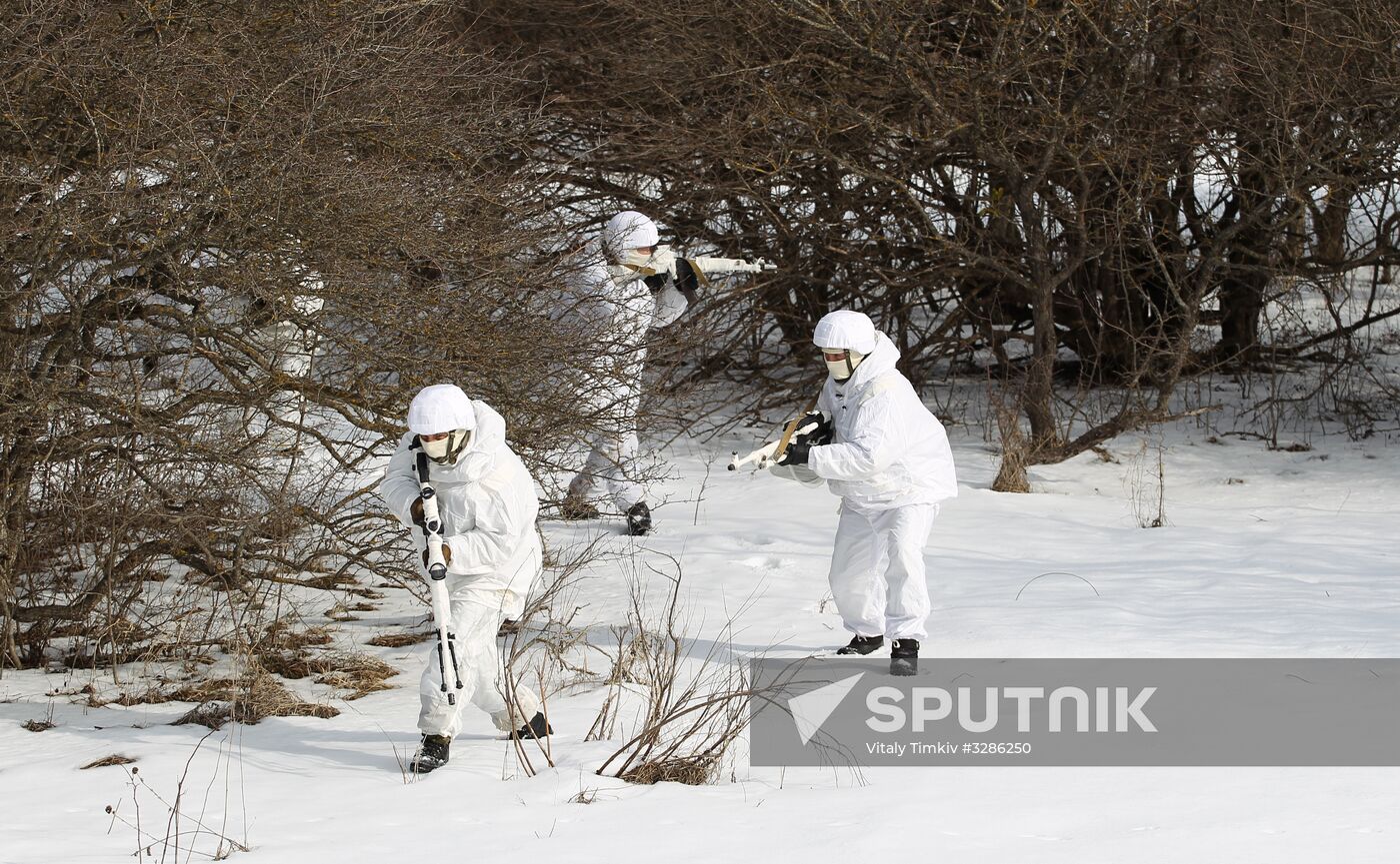 Snipers hold drill in Stavropol Territory