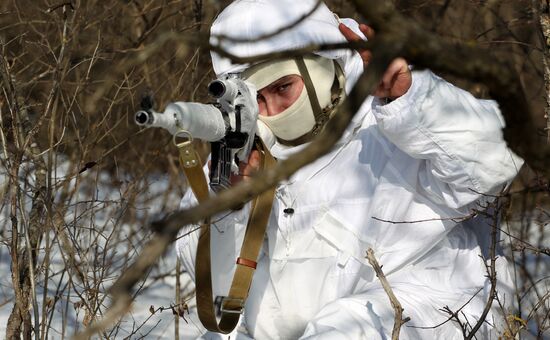 Snipers hold drill in Stavropol Territory