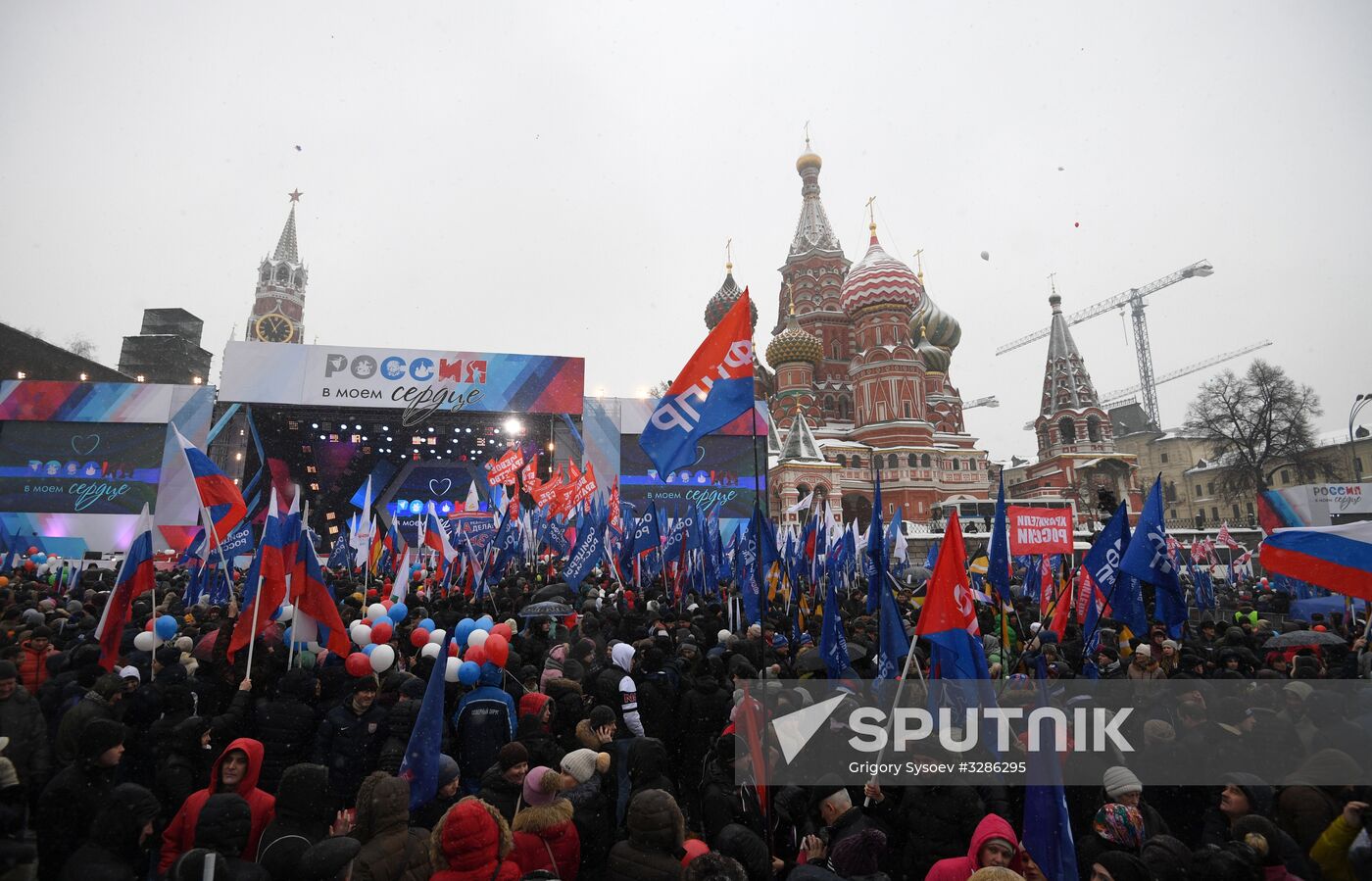 'Russia is in my heart!' rally and concert in Moscow