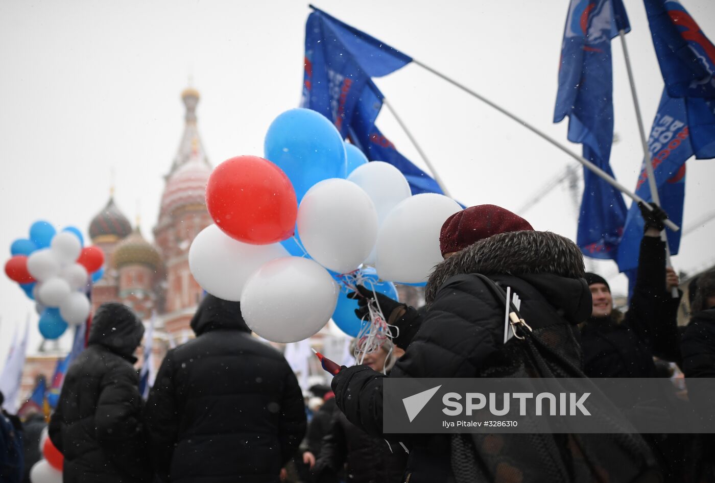 'Russia is in my heart!' rally and concert in Moscow