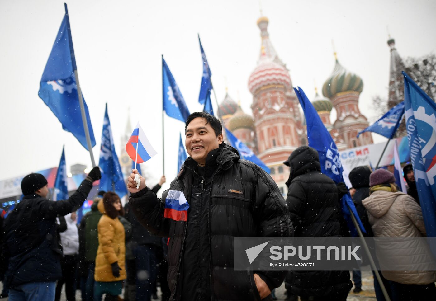 'Russia is in my heart!' rally and concert in Moscow