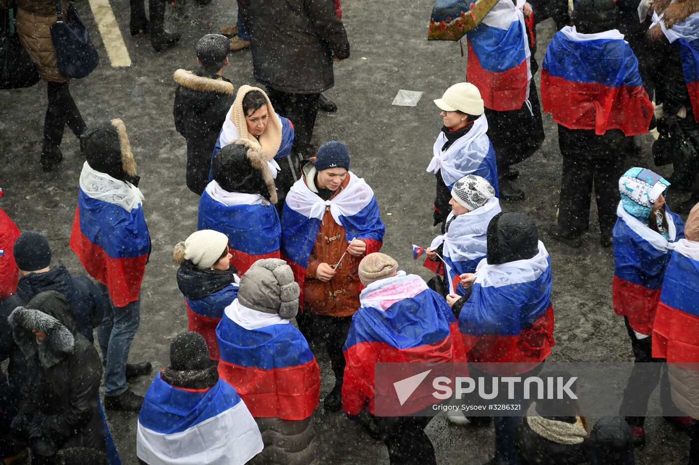 'Russia is in my heart!' rally and concert in Moscow