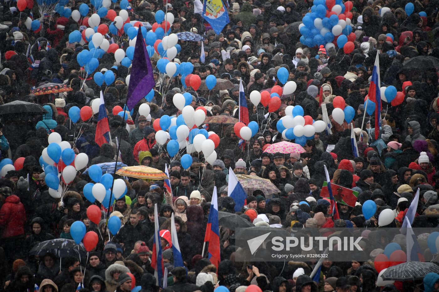 'Russia is in my heart!' rally and concert in Moscow