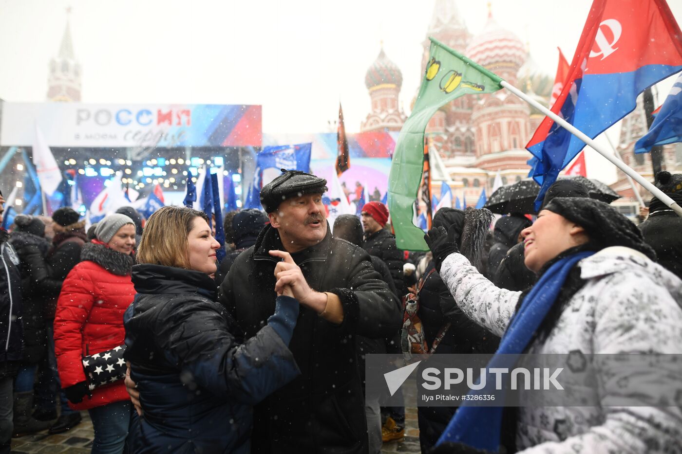 'Russia is in my heart!' rally and concert in Moscow