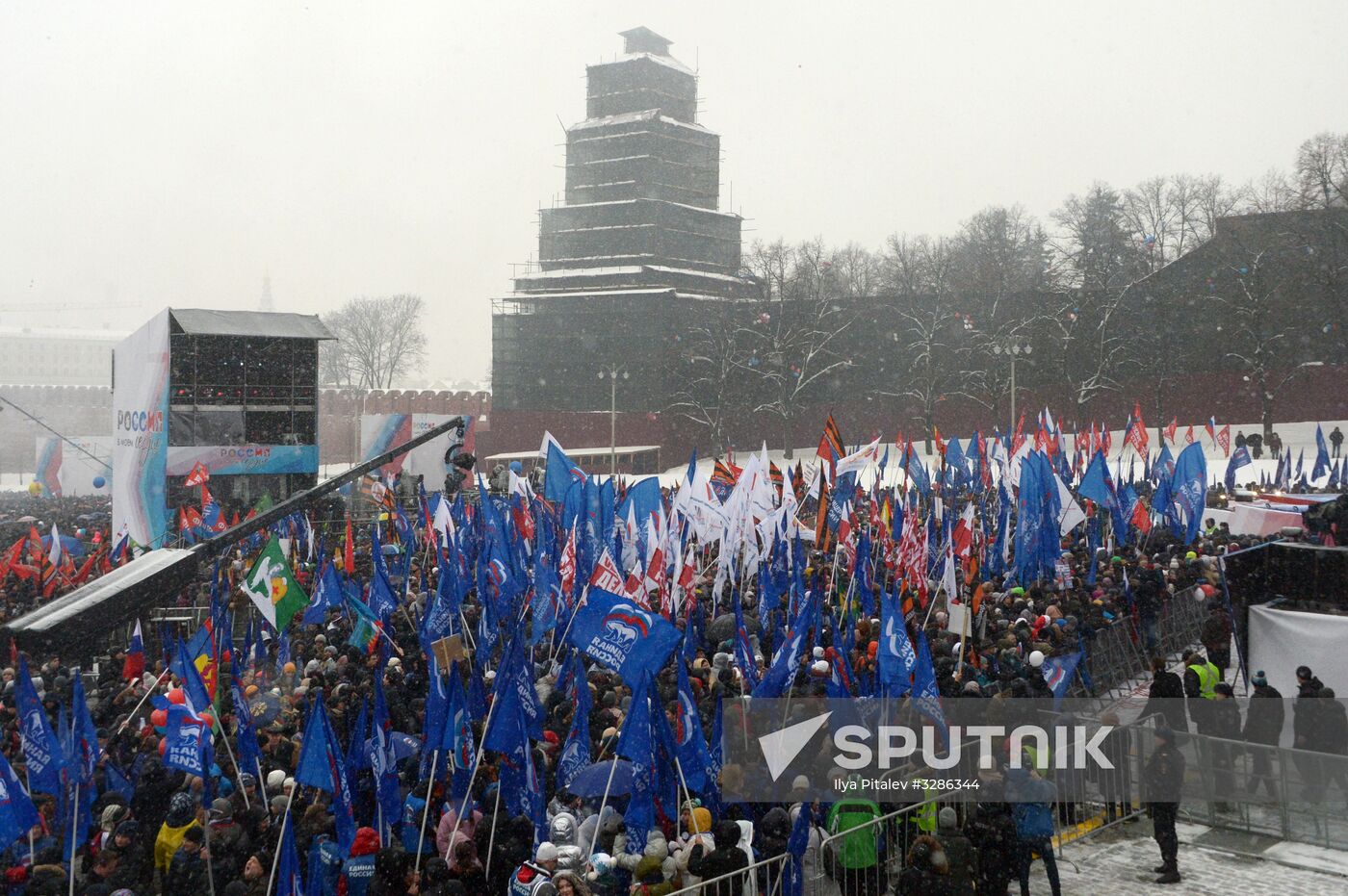 'Russia is in my heart!' rally and concert in Moscow