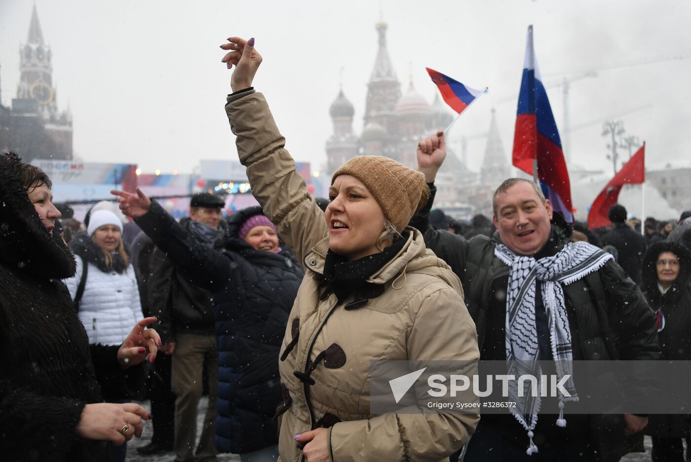 'Russia is in my heart!' rally and concert in Moscow