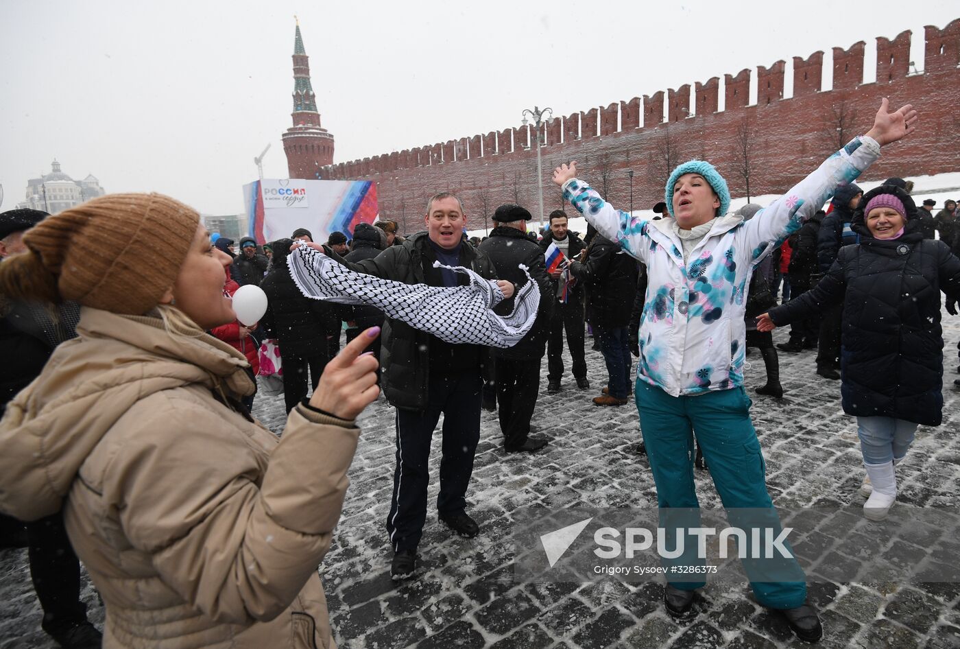 'Russia is in my heart!' rally and concert in Moscow