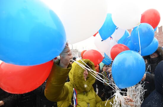 'Russia is in my heart!' rally and concert in Moscow