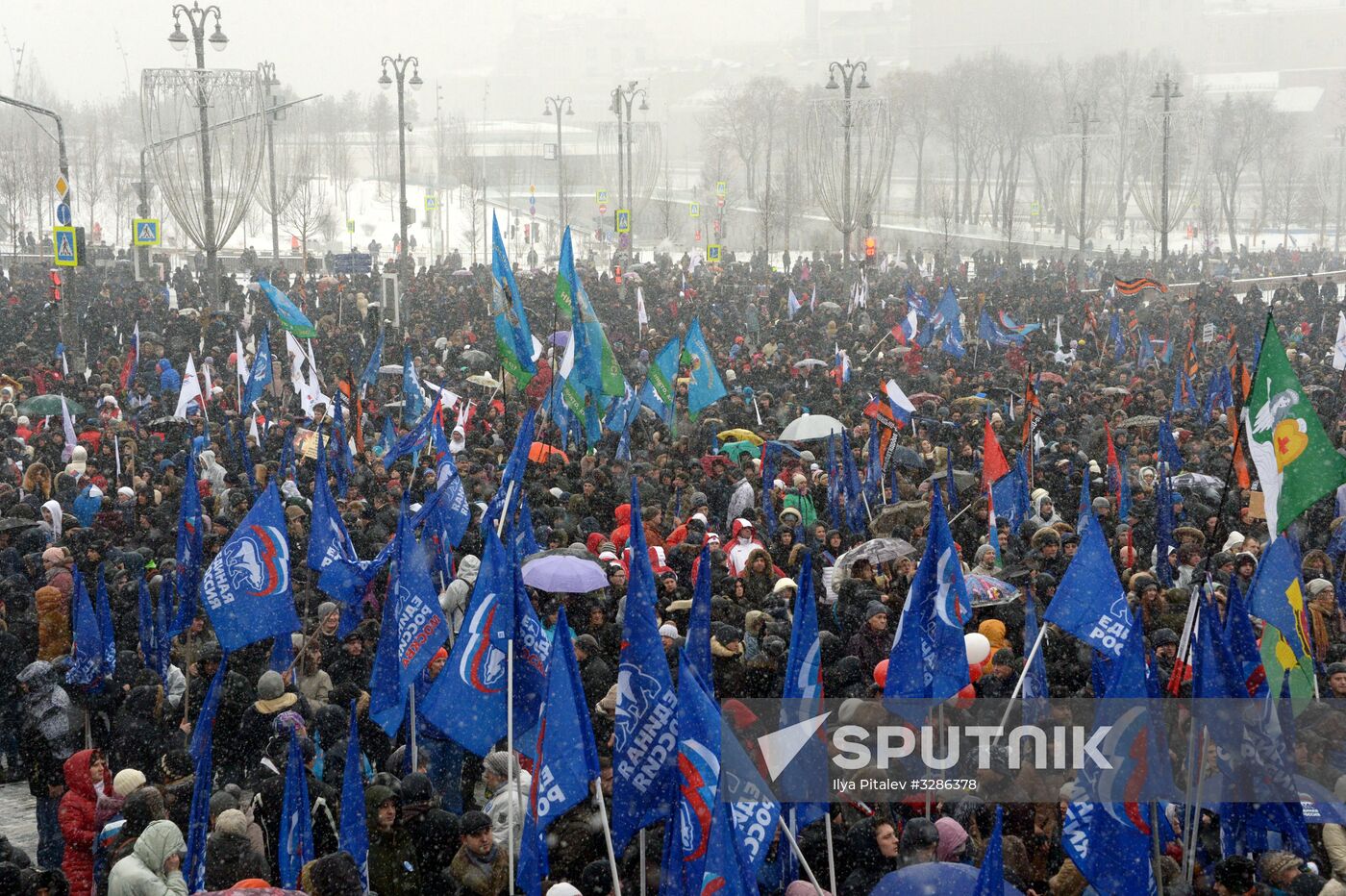 'Russia is in my heart!' rally and concert in Moscow