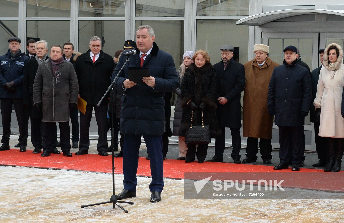 Naming ceremony for Yevgeny Primakov vessel in St. Petersburg