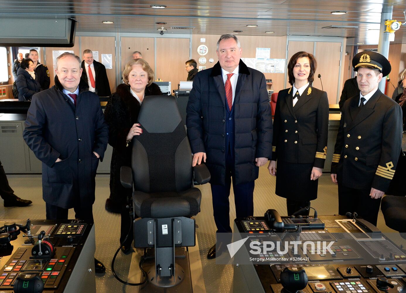 Naming ceremony for Yevgeny Primakov vessel in St. Petersburg