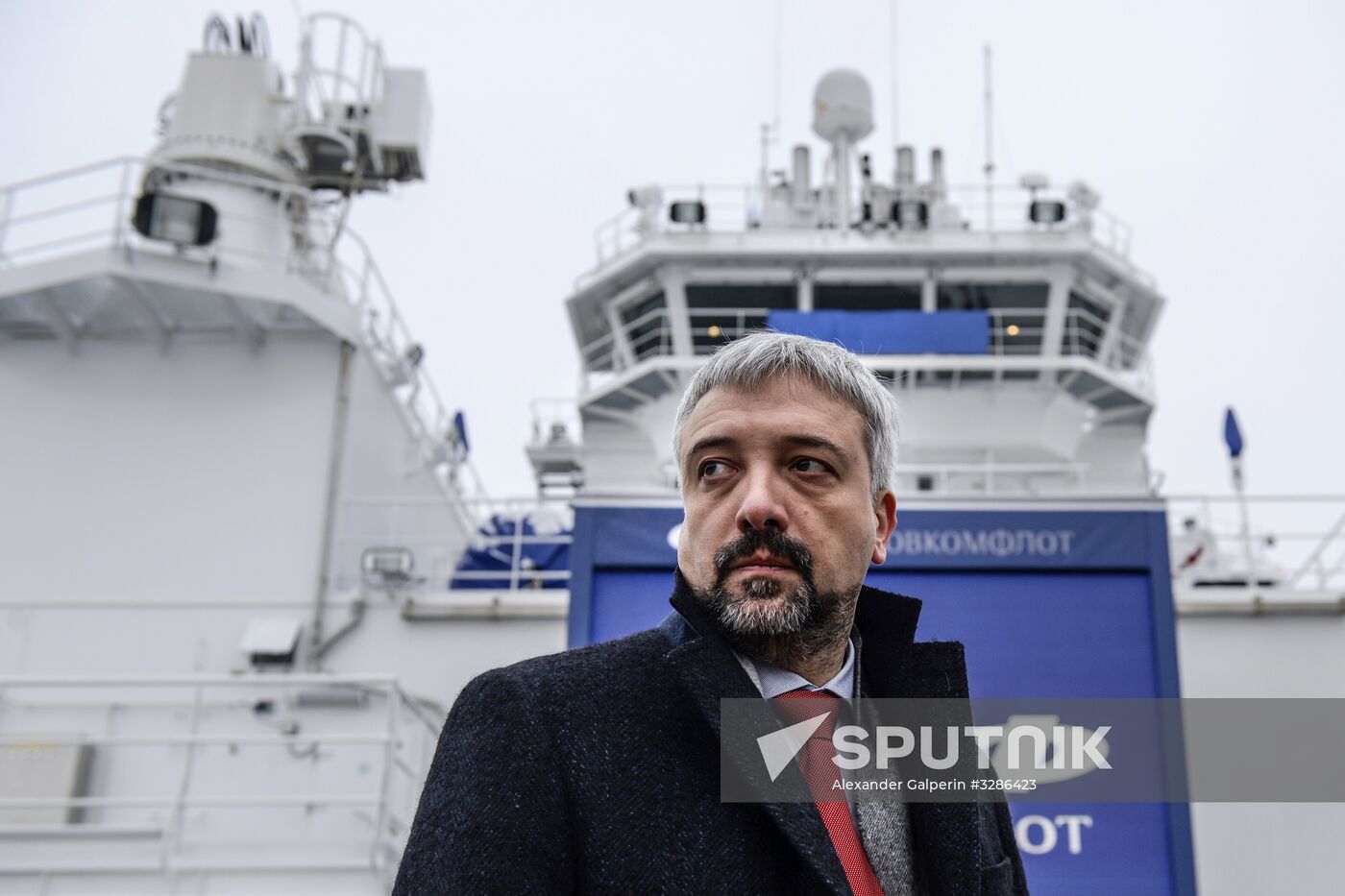 Naming ceremony for Yevgeny Primakov vessel in St. Petersburg