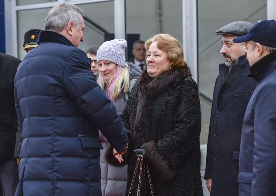 Naming ceremony for Yevgeny Primakov vessel in St. Petersburg